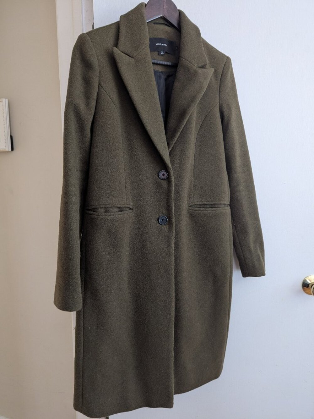 Vero Moda Olive Green Winter Coat